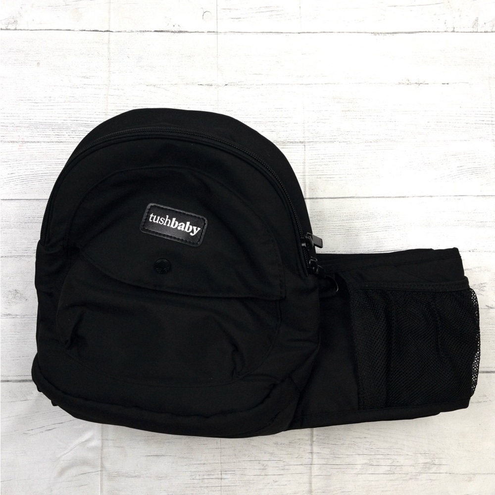 Tushbaby Black Kids Carrier